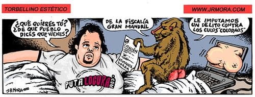 Torbe y los monos en Genniocalle de noviembre