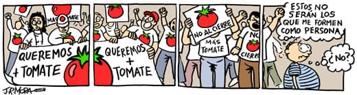 Educación para la tomatanía