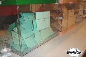Repunte de las papeletas verdes