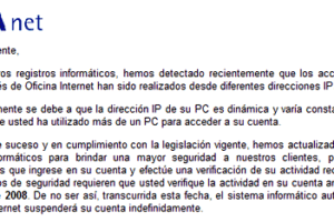 ¿Phising con ingenio?