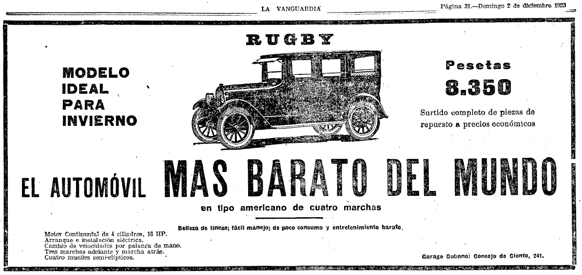 coche-barato De cuando se dibujaba la publicidad