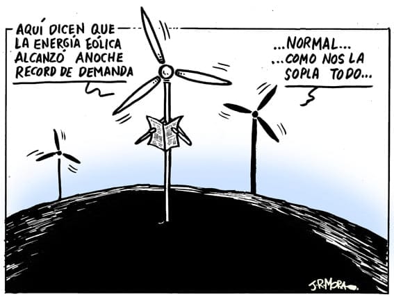 Energía eólica. Nos la sopla Nos la sopla