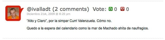 telemadrid Cuatro calendarios 2010 3