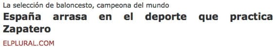 Premio “El titular Mamporrero de una Década”