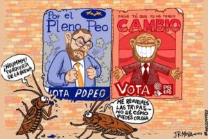 #Nolesvotes La casi copla de las cucarachas