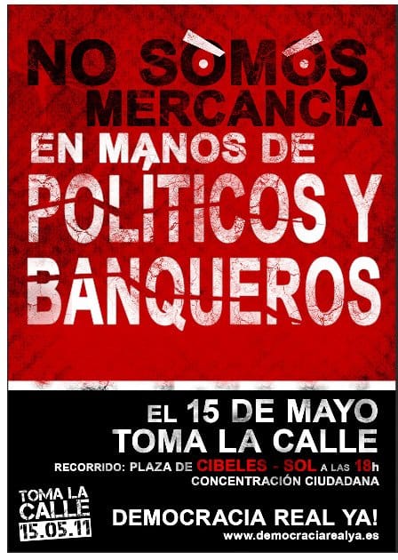 tomalacalle 15M Toma la calle 1