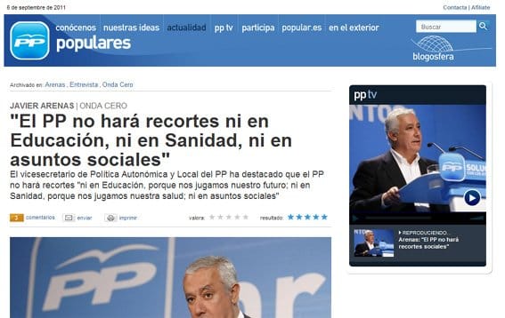 Recortes en educación 1