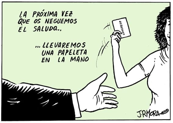 Negar el saludo Negar el saludo