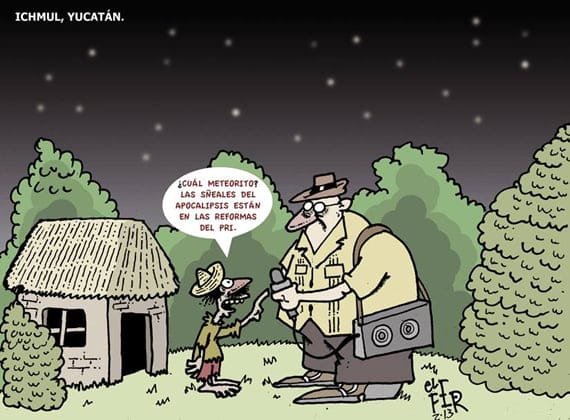 Manipulación de una viñeta, caso Excélsior