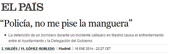 Haciendo noticias con la polla