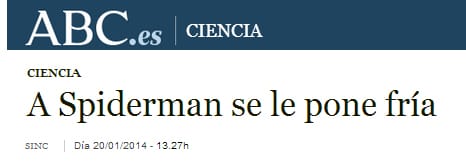 El redactor picha fría