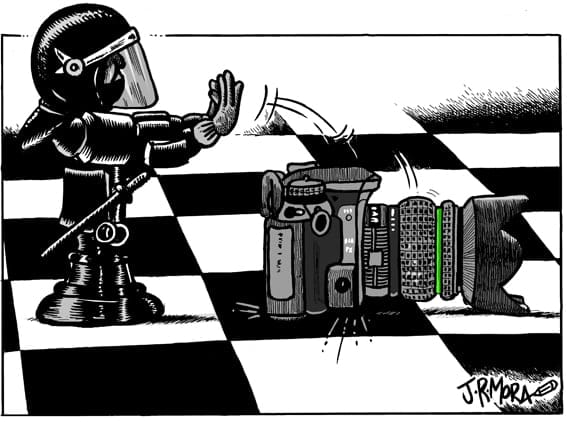 Agresiones policiales a periodistas 2