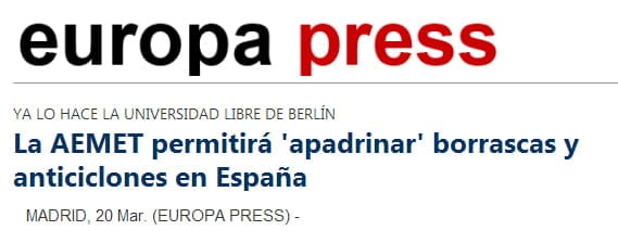 borrascas