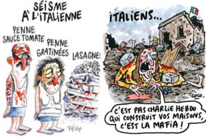 Amatrice vs Charlie Hebdo