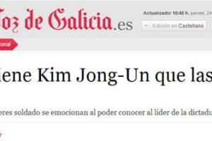Los dictadores mojan más que los periodistas