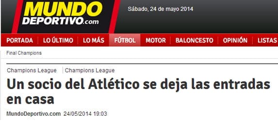 URGENTE: drama en la final de la Champions