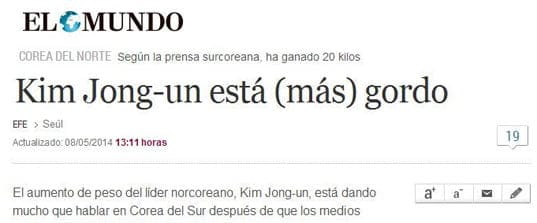 A Kim Jong-un le crece