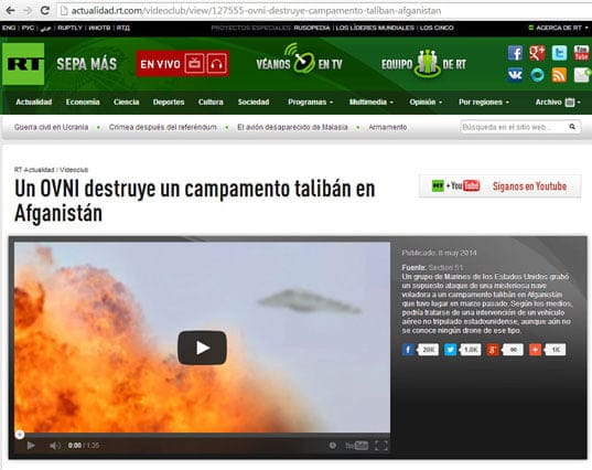 Un OVNI destruye todas las facultades de periodismo de la Tierra