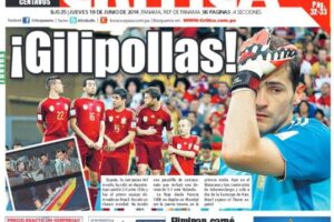 ¡Gilipollas!