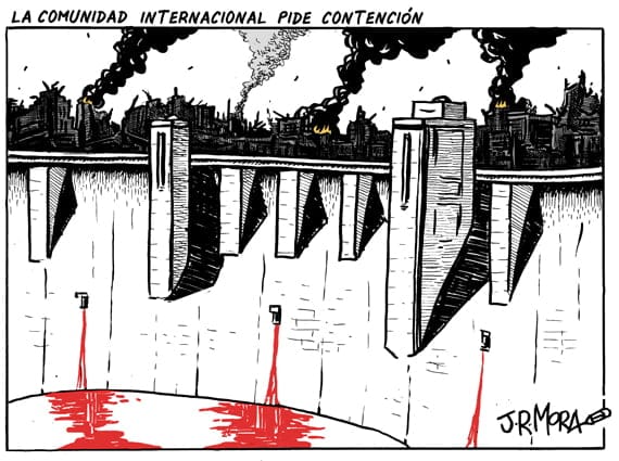 Masacre de civiles en Gaza 1