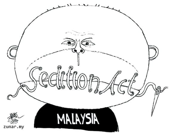 zunar-sedition