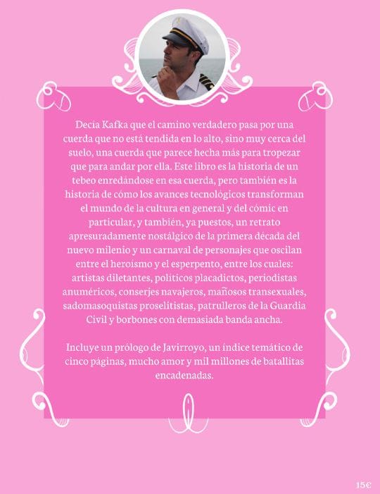 Un amante complaciente, contraportada