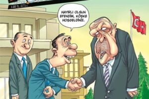 Two Turkish cartoonists fined for insinuating that Erdogan is gay