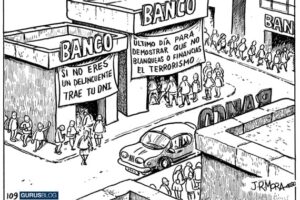 No olvide llevar el DNI al banco