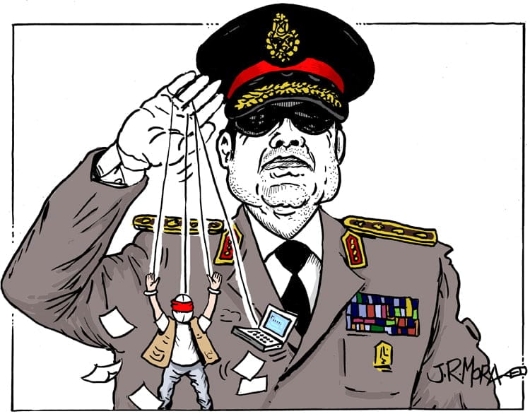 La mordaza egipcia La mordaza egipcia