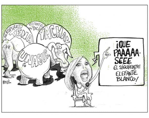 Rafael Correa y su obsesión con las viñetas Rafael Correa y su obsesión con las viñetas