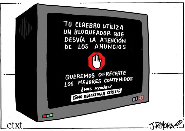 No, el problema de la publicidad no es del lector 0