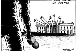 Trump against the press
