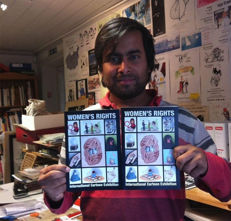 Asaltan una exposición de Arifur Rahman en Noruega