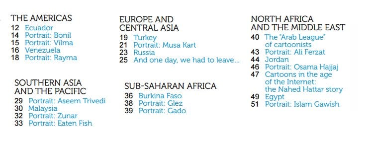 Report on the situation of cartoonists worldwide 2016/2017 1