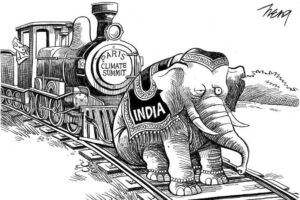 La guerra entre India y EEUU, en viñetas