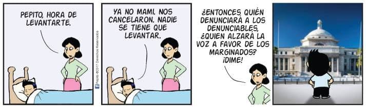 Puerto Rico, el diario Primera Hora despide a los autores de la tira "Pepito" tras las quejas de políticos