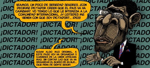 Ramón Esono, dibujante crítico con el régimen de Obiang, detenido en Guinea Ecuatorial 2