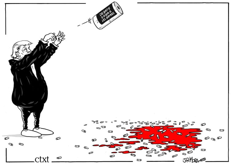 Trump y las armas Trump y las armas