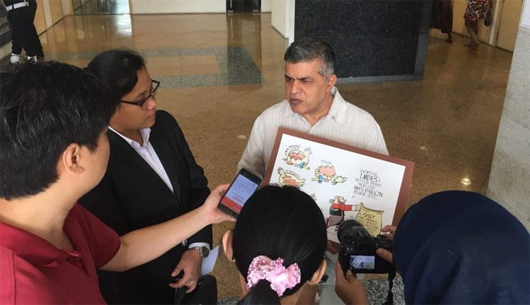Cartoonist Zunar investigated once again for a cartoon 1