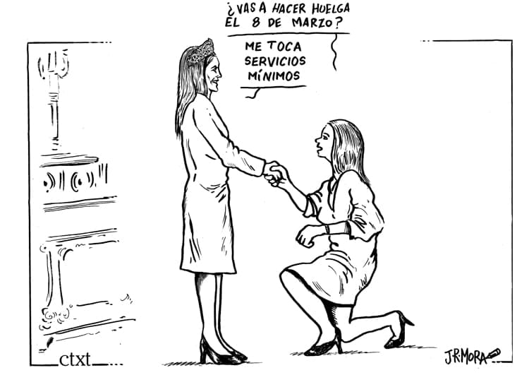 Letizia 8M Huelga Feminista