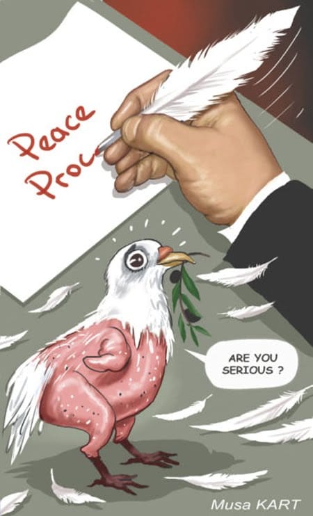 Musa Kart, winner of the International Press Cartoon Award Musa Kart, winner of the International Press Cartoon Award