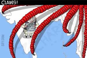 Satish Acharya renuncia a su trabajo en "Mail Today" tras el rechazo de una de sus viñetas