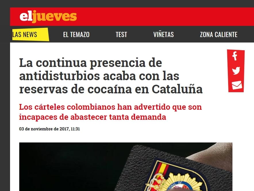 Sindicatos policiales exigen la prohibición y destrucción de un libro humorístico sobre el 1-O 2
