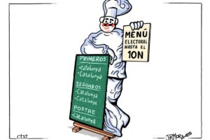 Menú electoral