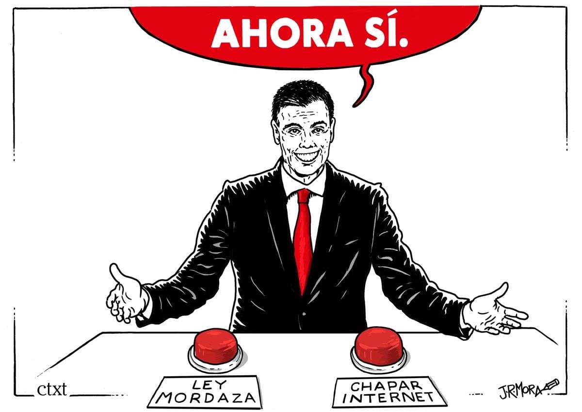 Ahora sí, más mordaza
