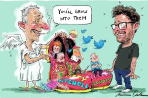 Johannes Leak "hérite" du poste de son père au journal The Australian