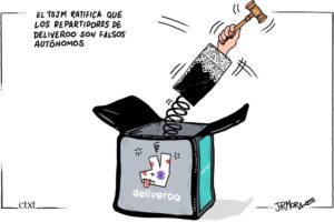 Mazazo a Deliveroo