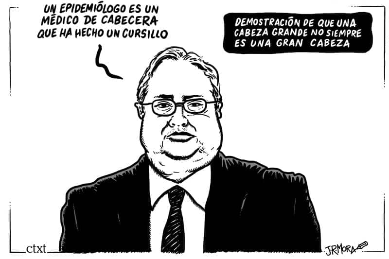 La cabeza del juez