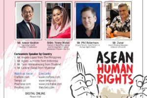 ASEAN Human Rights, exposición de viñetas sobre derechos humanos en el Sudeste Asiático
