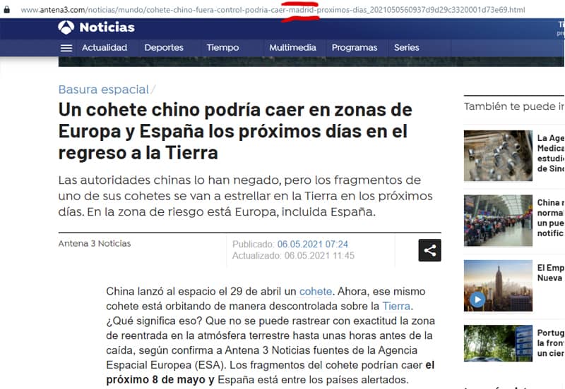 Cohete chino o libertad 2